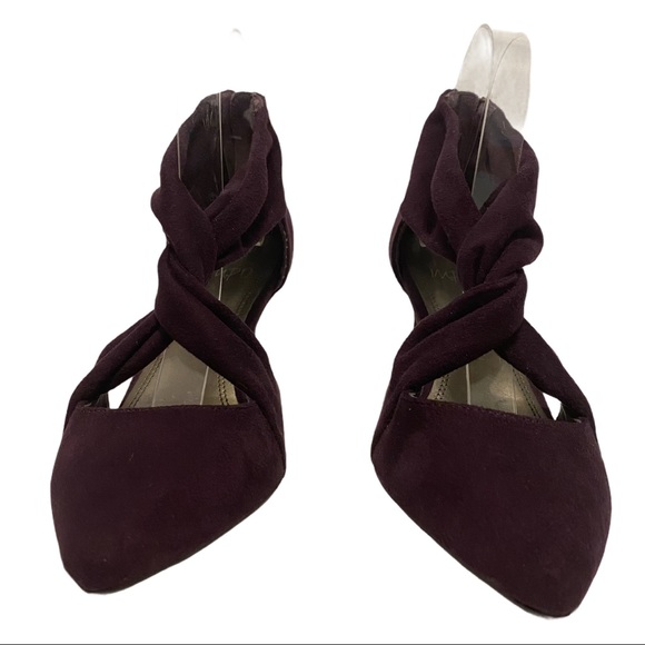 5/$25 | IMPO 'Telus' Deep Purple Suede Pumps - Picture 6 of 7